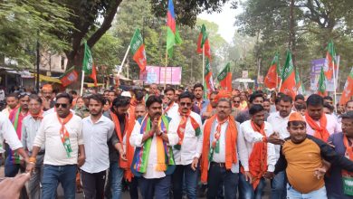 प्रकाश राम रोड शो में